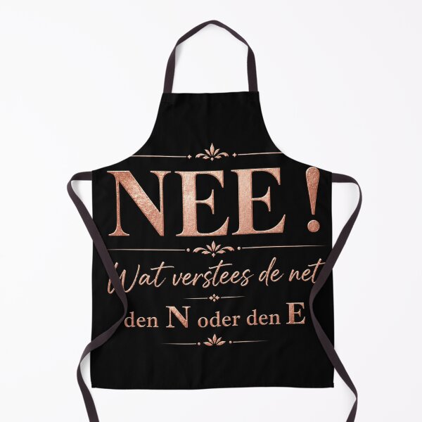 Artikelvorschau, Nee! Wat verstees de net? Den N oder den E – Humorvolle Lëtzebuergesche Spréch entworfen und verkauft von bymandyart.