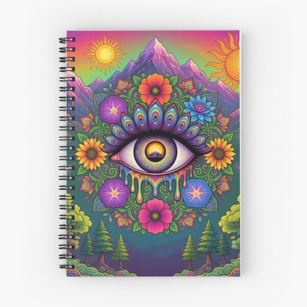 Item preview, rippy Universe Eye – Colorful Boho Nature Tee designed and sold by JAMESAMORN.
