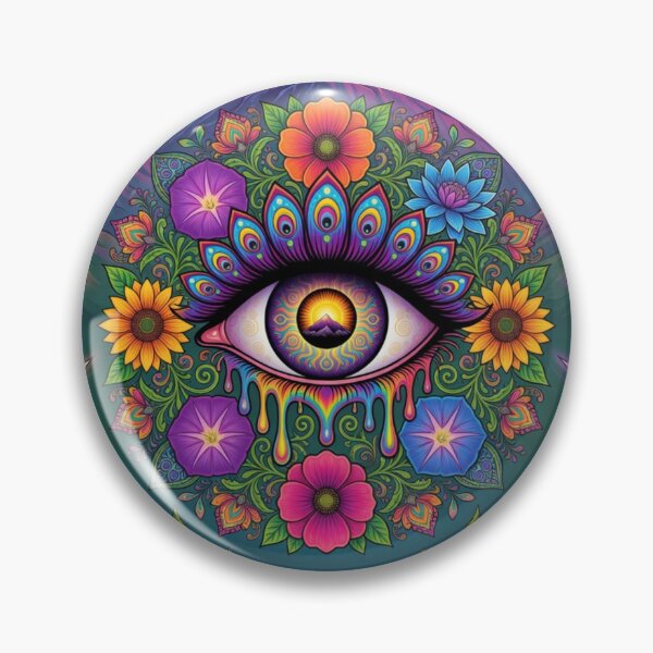 Item preview, rippy Universe Eye – Colorful Boho Nature Tee designed and sold by JAMESAMORN.