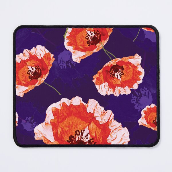 Item preview, Purple version of Poppies in ther meadow designed and sold by studiodrchicken.
