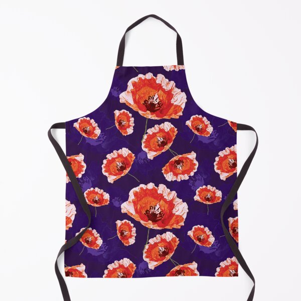 Item preview, Purple version of Poppies in ther meadow designed and sold by studiodrchicken.