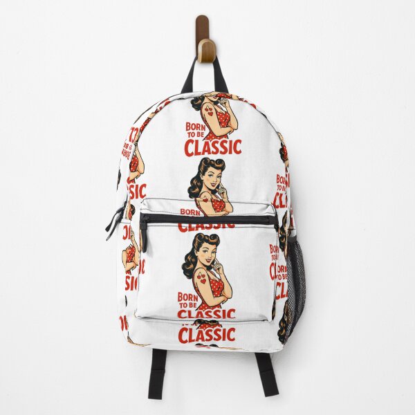 Item preview, Born to Be Classic – Pin-Up Woman in Retro Style designed and sold by Pineapple-Tree.
