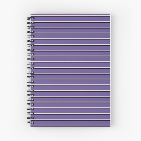 Item preview, Violet, black & dutch white horizontal lines designed and sold by Mint + Midnight.