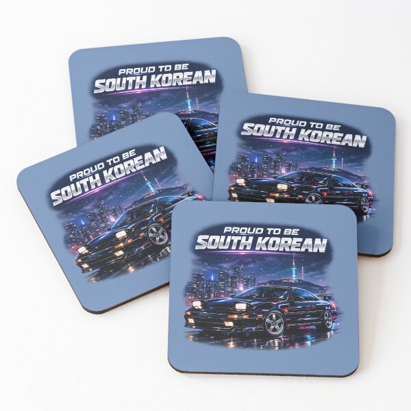 Item preview, South Korean Neon Night Street Car designed and sold by Retro Arabica.