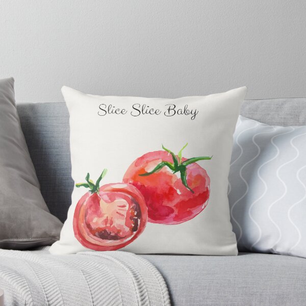 Item preview, Slice Slice Baby Kitchen Wall Art – Tomato Poster designed and sold by Modern3Art.