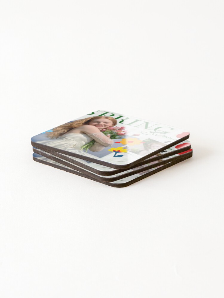 Thumbnail 4 of 5, Coasters (Set of 4), Spring designed and sold by RamenDe.