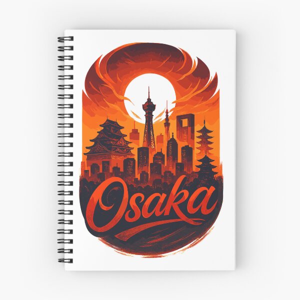 Item preview, Osaka Skyline – Epic Japanese Art & Style designed and sold by Pineapple-Tree.