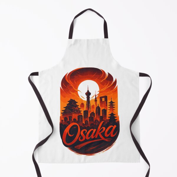Item preview, Osaka Skyline – Epic Japanese Art & Style designed and sold by Pineapple-Tree.