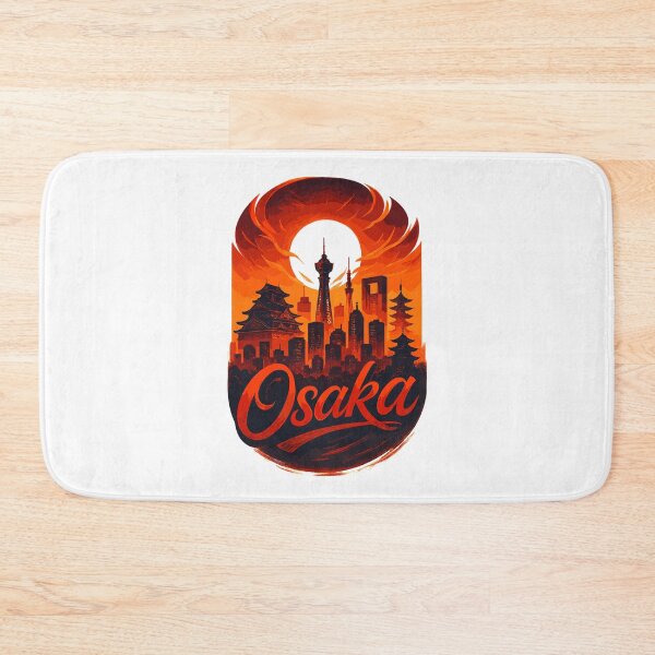 Item preview, Osaka Skyline – Epic Japanese Art & Style designed and sold by Pineapple-Tree.