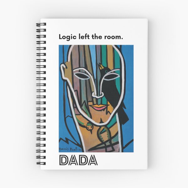 Item preview, Dada Art | Logic Left the Room | Francis Picabia Art History Gift | Absurdist Art  designed and sold by Meimiro.