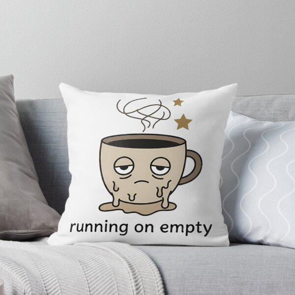 Item preview, Funny Exhausted Coffee Mug - Caffeine Vibes designed and sold by LYZ7VANI.
