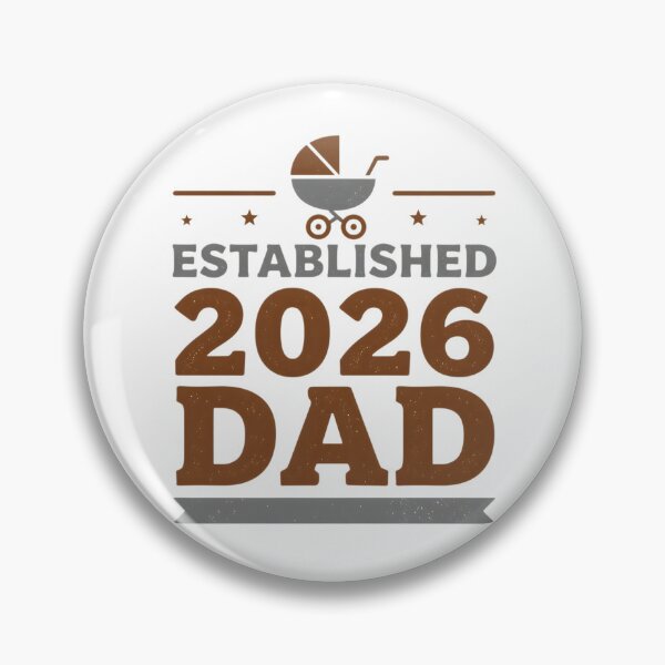 Item preview, Established 2026 Dad Vintage Style New Father T-Shirt Design designed and sold by FestivityFinds.