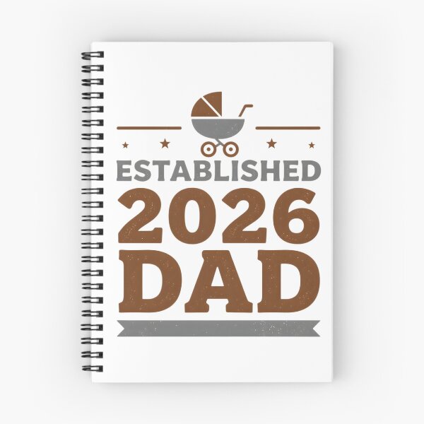 Item preview, Established 2026 Dad Vintage Style New Father T-Shirt Design designed and sold by FestivityFinds.