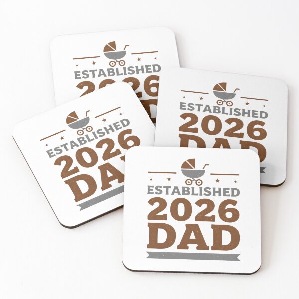 Item preview, Established 2026 Dad Vintage Style New Father T-Shirt Design designed and sold by FestivityFinds.