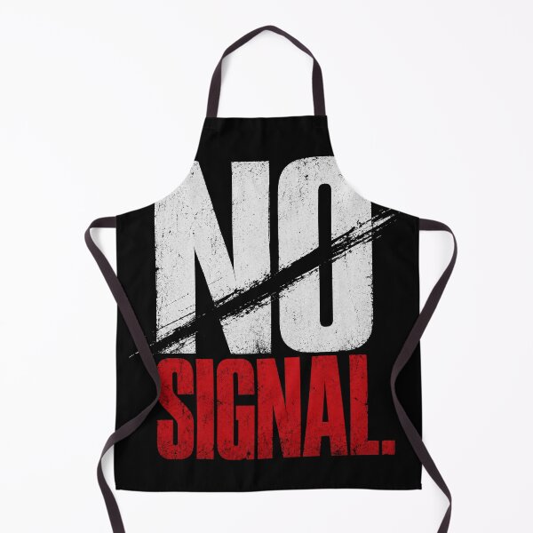 Item preview, No Signal – Minimalist Attitude Quote Bold Typography designed and sold by the-dovlat.