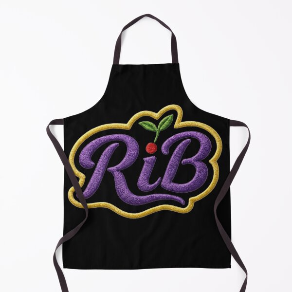 Item preview, Royal Amethyst RiB Embroidered Aesthetic Script Logo designed and sold by Rib-Brand.