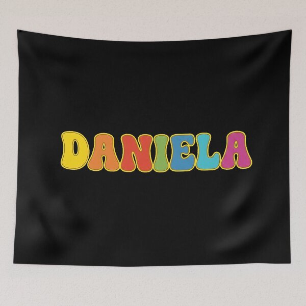 Item preview, ❤️ Daniela Personalized Name Wavy Retro Shirt, Coffee Mug, Sticker Gift designed and sold by HelixPedia.