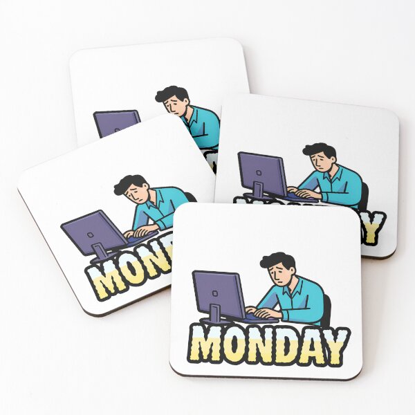 Item preview, Monday at the office: mood designed and sold by Abile84.