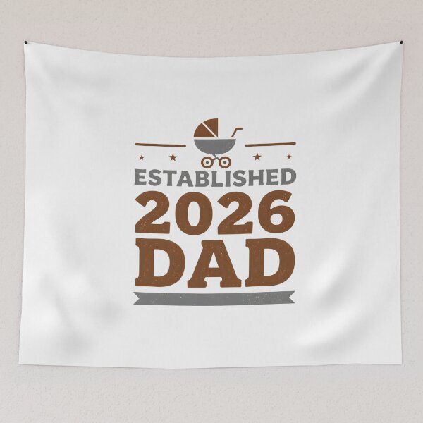 Item preview, Established 2026 Dad Vintage New Father Coffee Mug Gift designed and sold by FestivityFinds.