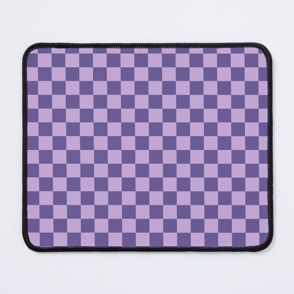 Item preview, Violet checkered seamless pattern designed and sold by Mint + Midnight.