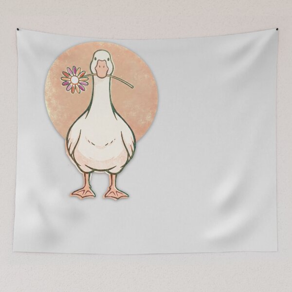 Item preview, Cute Goose and Lesbian Pride Daisy Flower designed and sold by TackyTime.
