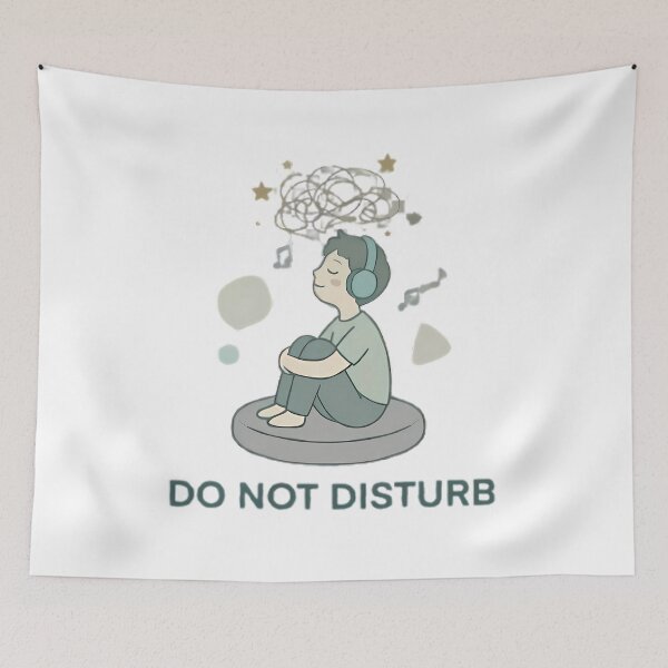 Item preview, Do Not Disturb - Chill Music Vibes designed and sold by LYZ7VANI.