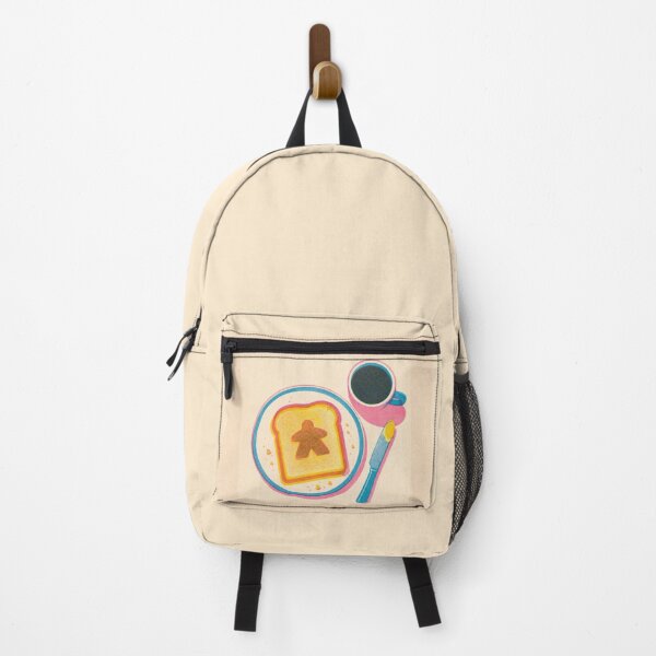 Item preview, Risograph Meeple Buttered Toast Coffee Board Game Geek  designed and sold by TackyTime.