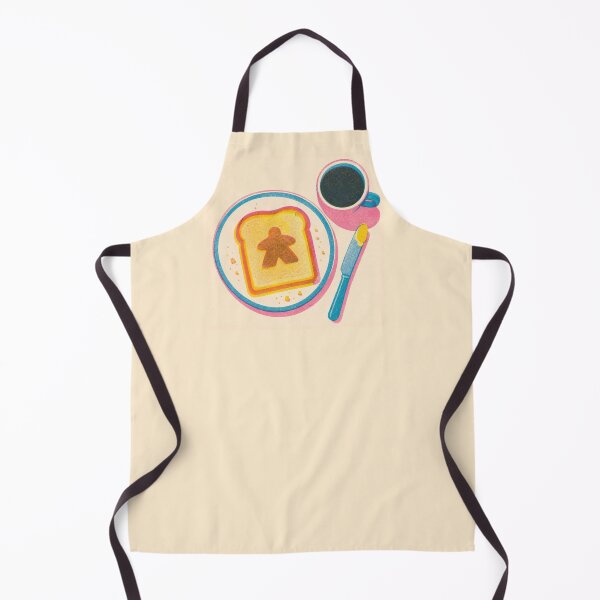 Item preview, Risograph Meeple Buttered Toast Coffee Board Game Geek  designed and sold by TackyTime.