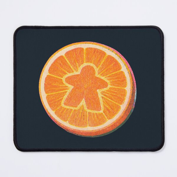 Item preview, Risograph Meeple Orange Slices Board Game Geek  designed and sold by TackyTime.