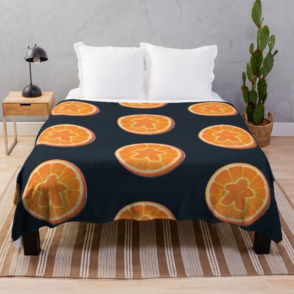 Item preview, Risograph Meeple Orange Slices Board Game Geek  designed and sold by TackyTime.