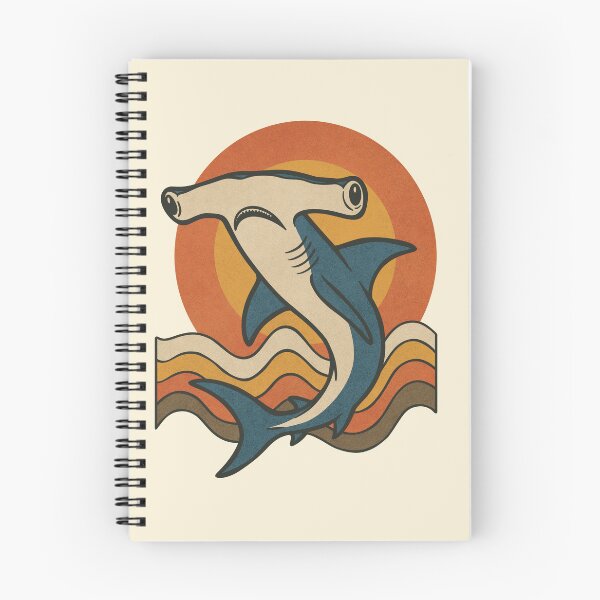 Item preview, Hammerhead Shark Retro Vibes designed and sold by ChunkByChunk.