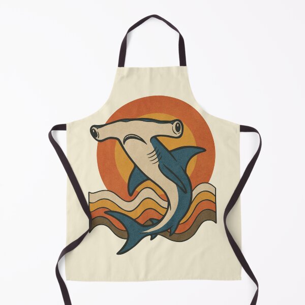 Item preview, Hammerhead Shark Retro Vibes designed and sold by ChunkByChunk.