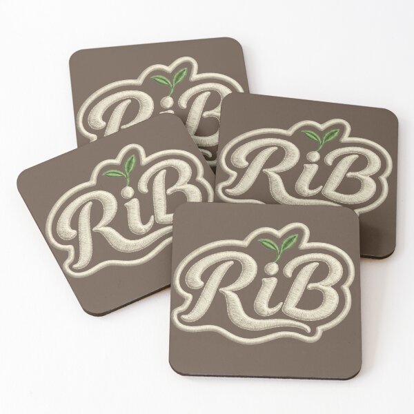 Item preview, Organic Sprout Faux Embroidery Urban Logo Design designed and sold by Rib-Brand.