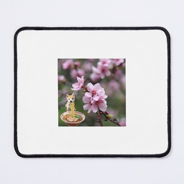 Item preview, Ramen T-shirts, Ramen,Cherry blossoms, Dog T-shirts, Sakura,  Kawaii T-shirts,  Japanese Cherry blossoms, designed and sold by Cocohappysmiles.