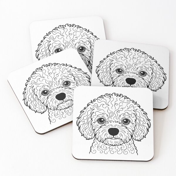 Item preview, Bichon Frisé One Line Art – Modern & Elegant Contour Design designed and sold by Pfotenfaden.