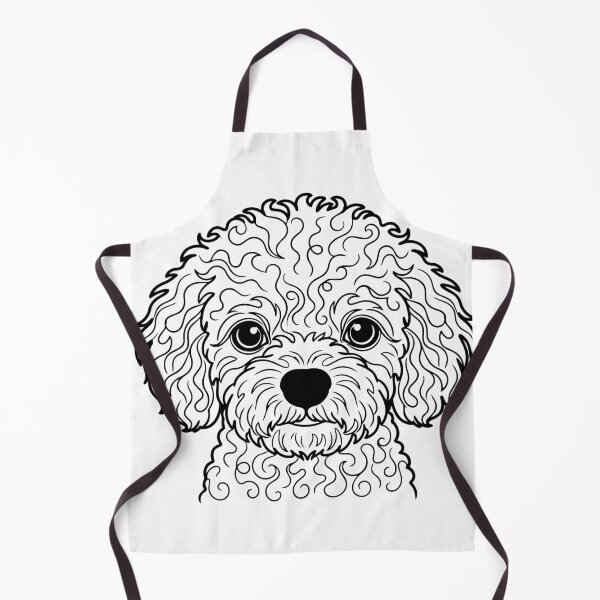 Artikelvorschau, Bichon Frisé One Line Art – Modernes & Edles Kontur-Design entworfen und verkauft von Pfotenfaden.