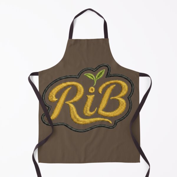 Item preview, RiB Golden 3D Embroidery Urban Biology Logo designed and sold by Rib-Brand.