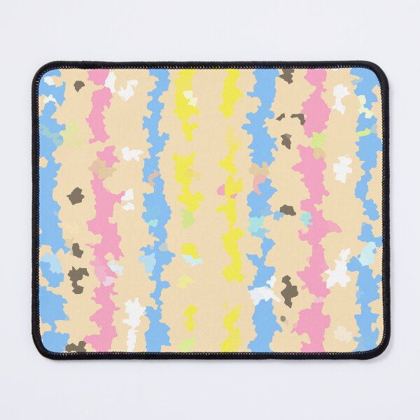 Item preview, Peach Crystalized Abstract Stripes  designed and sold by PatternTitan.