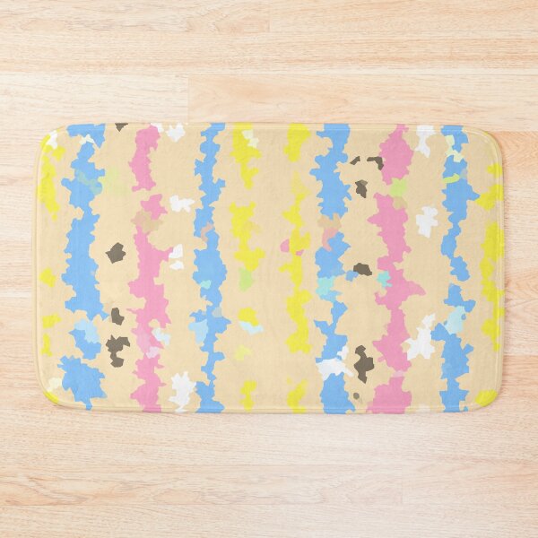 Item preview, Peach Crystalized Abstract Stripes  designed and sold by PatternTitan.