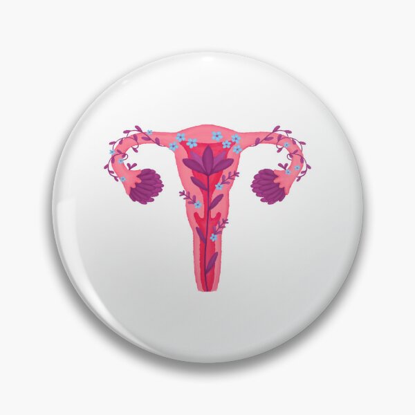 Item preview, floral uterus designed and sold by myriamec.