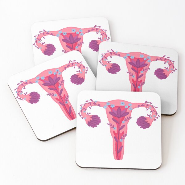 Item preview, floral uterus designed and sold by myriamec.