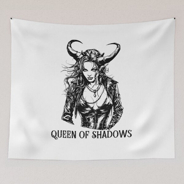 Item preview, Queen of Shadows Gothic Dark Aesthetic Design designed and sold by AM.87.