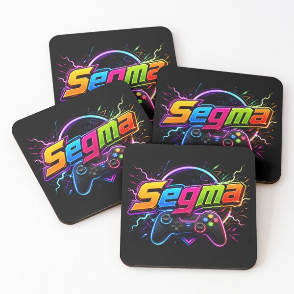 Aperçu de l'œuvre Segma Neon Gaming – Vibrant Controller Energy Design créée et vendue par Newthingzy.