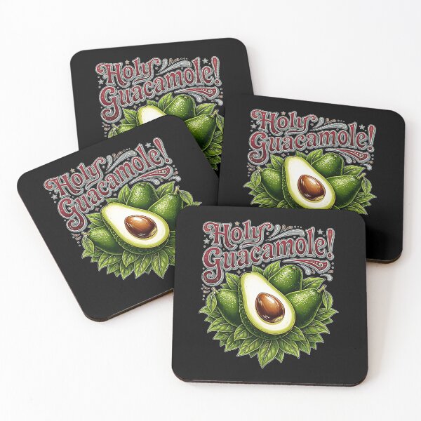Item preview, Holy Guacamole Avocado Retro Vintage Food Humor Colorful Fruit Gift designed and sold by graphixpolash.