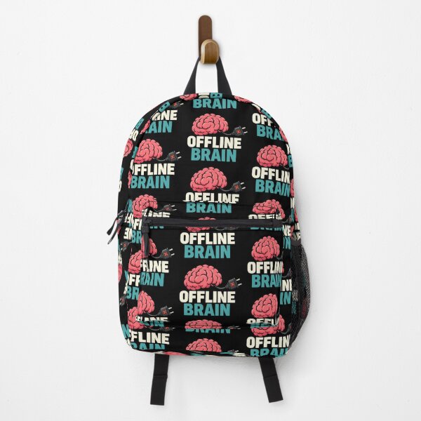 Item preview, Offline Brain Funny Burnout Tech Design designed and sold by TeeTimeTreasure.