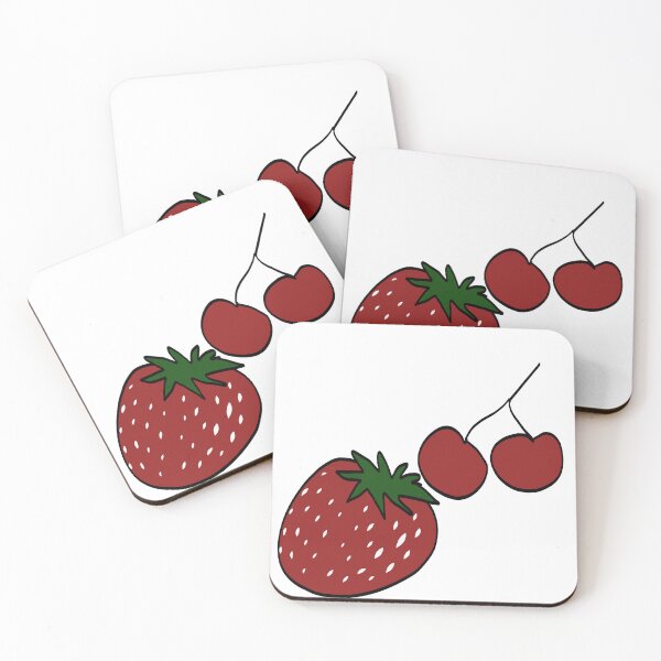 Item preview, Sweet Berry Mix: Cherry and Strawberry Pattern designed and sold by artist709.