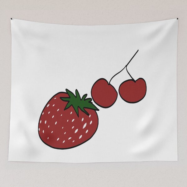 Item preview, Sweet Berry Mix: Cherry and Strawberry Pattern designed and sold by artist709.
