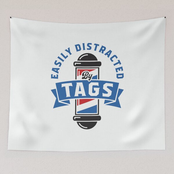 Item preview, Easily Distracted by Tags Barbershop Quartet Singer designed and sold by jaygo.