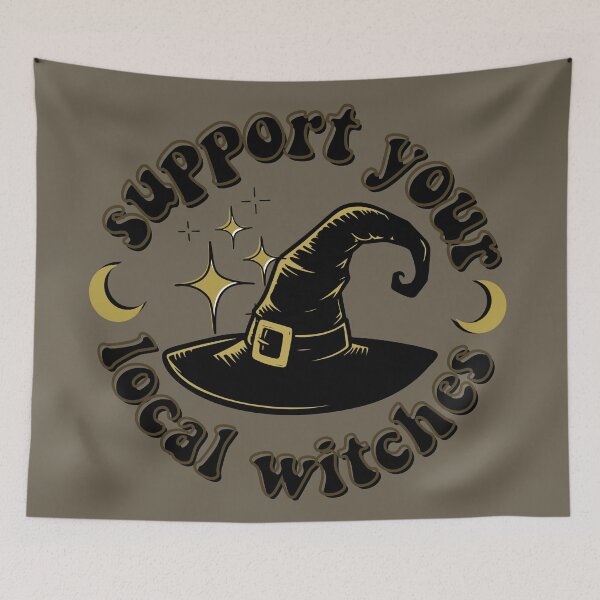 Item preview, Support your local witches - witchcore  designed and sold by Fantasy Cache.