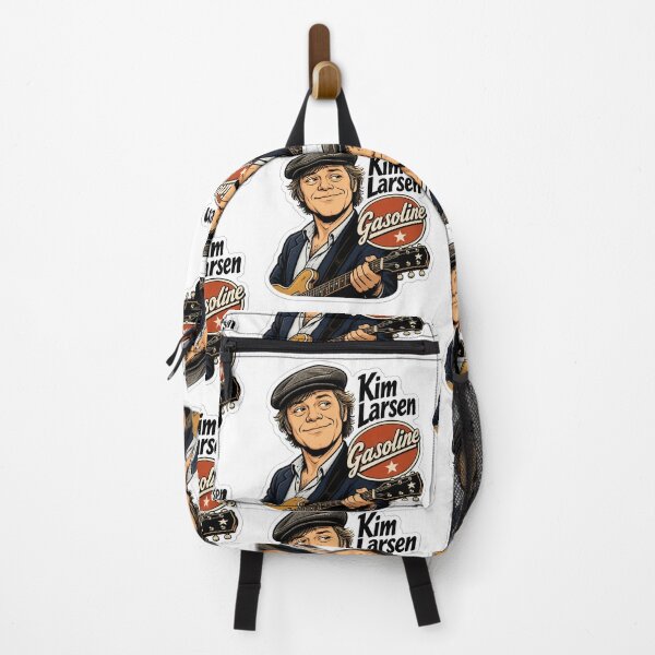 Item preview, Kim Larsen "Gasoline" Inspired Sticker - Danish Music Icon Tribute designed and sold by Bhaskar Digital Art.
